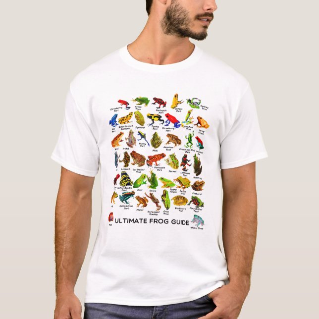 Lovely Ultimate Frog Guide Funny Frog Lover Frog O T-Shirt (Front)