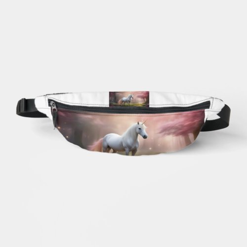 Lovely Unicorn Fanny Pack Print Bag