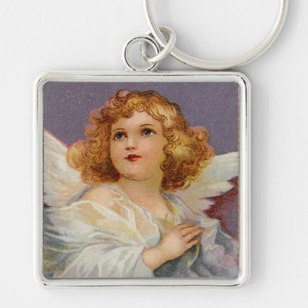 Lovely Vintage Angel Keychain