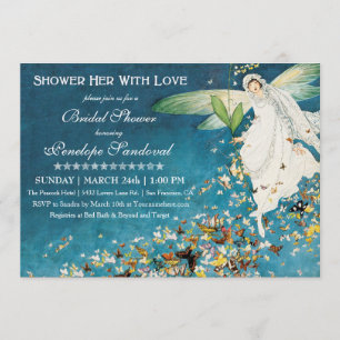 Lovely Vintage Bridal Shower Invitations
