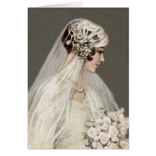 Lovely Vintage Bride Gray