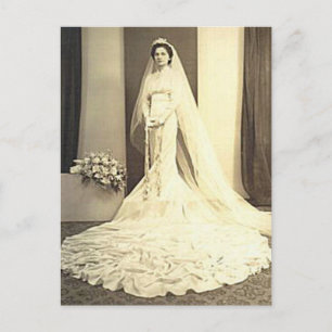 Lovely Vintage Bride Photography Mugs, Gifts Postcard