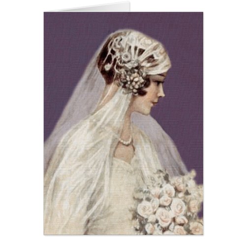 Lovely Vintage Bride Plum