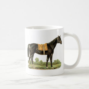 Lovely Vintage Horse Stallion art Coffee Mug
