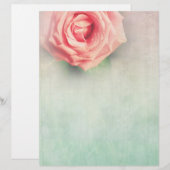 Lovely vintage rose personalised gifts (Front/Back)