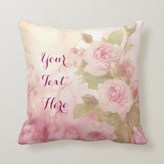 soft pink throw pillows