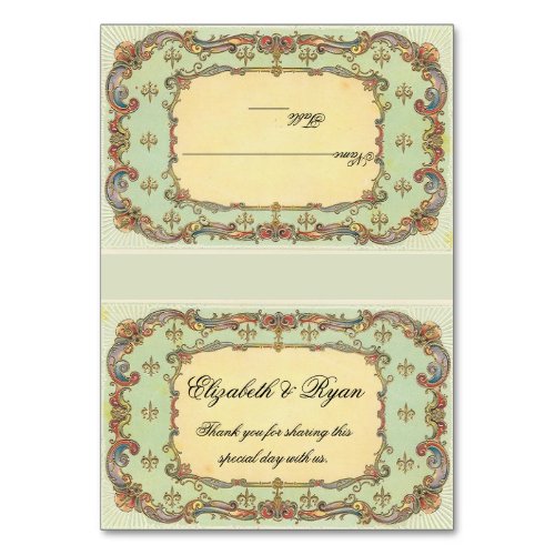 Lovely Vintage Victorian Custom Place Cards