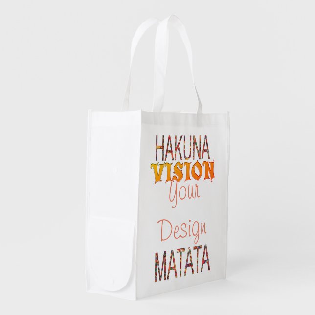 Lovely vision Special Ideas Grocery Bag (Front Side)