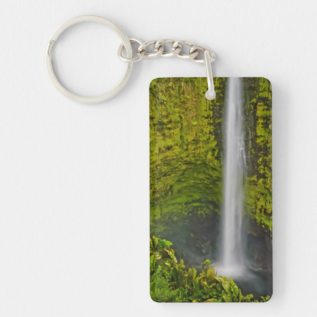 Lovely Waterfalls And Cascades Abound Keychain (Front)