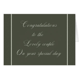 Lovely Wedding Couple Cards