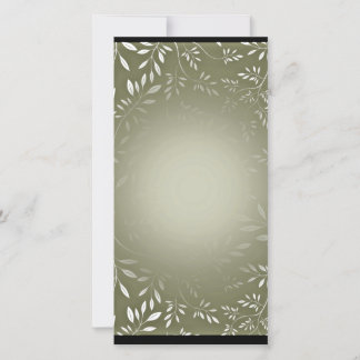 Lovely white floral on sea green texture
