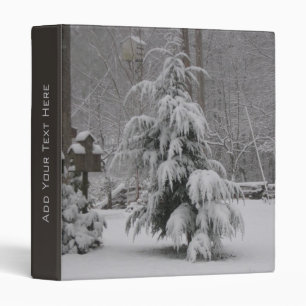 Lovely Winter Scene Binder