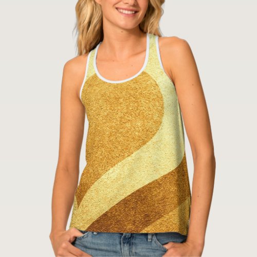Lovely Womans Tank Top With Summer Vibes
