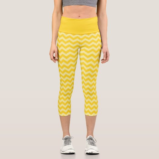 Lovely Yellow Chevron Pattern