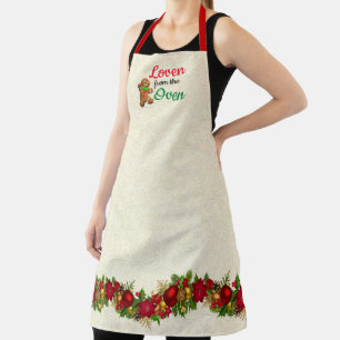 Loven From The Oven Christmas Gingerbread Man Apron