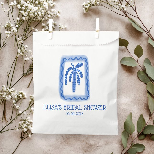 LoveNotes from Sea Palm Tree CUSTOM Bridal Shower Favor Bag (LoveNotes from Sea Palm Tree CUSTOM Bridal Shower Favor Bag
)