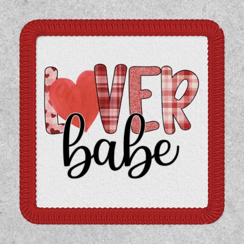 Lover Babe Valentine Patch
