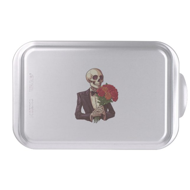 Lover Bones � Funny Romantic Skeleton Cake Pan (Front)