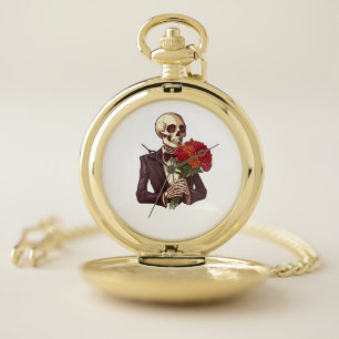 Lover Bones � Funny Romantic Skeleton Pocket Watch