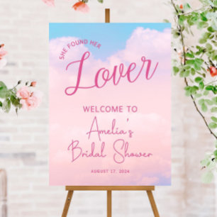 Lover Bridal Shower Sign, Swift Bridal Shower Love Foam Board
