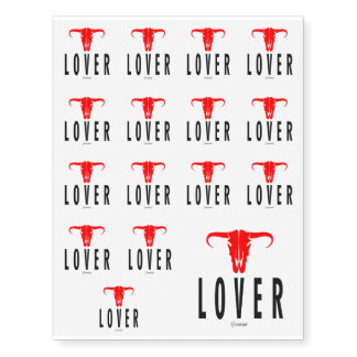 Lover & Bull by Vimago Temporary Tattoos