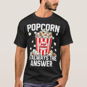 Lover Costume Corn Popcorn Pop Crew T-Shirt