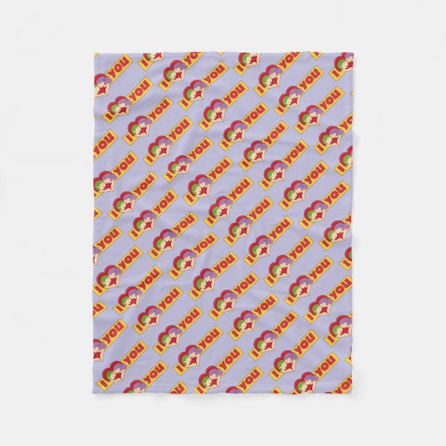 Lover couple fleece blanket (Front)