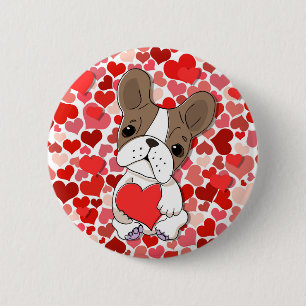 Lover Dog Button