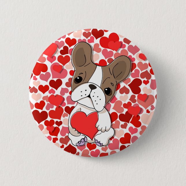 Lover Dog Button (Front)