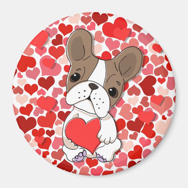 Lover Dog Magnet (Front)