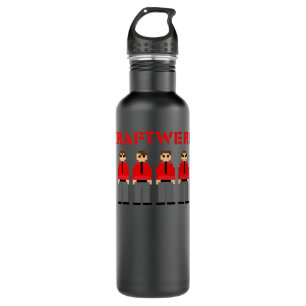 Lover Gift Electronic Kraftwerk Music Gift For Bir Stainless Steel Water Bottle