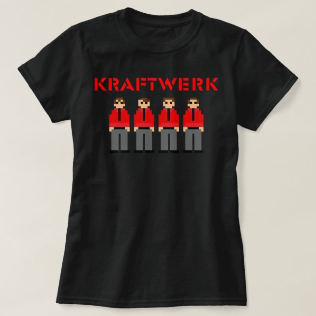 Lover Gift Electronic Kraftwerk Music Gift For Bir T-Shirt (Design Front)