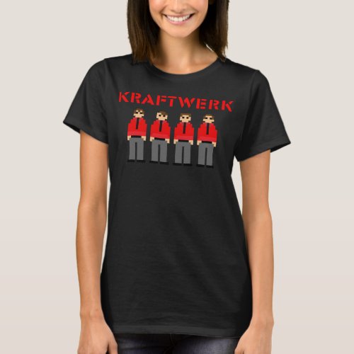 Lover Gift Electronic Kraftwerk Music Gift For Bir T_Shirt