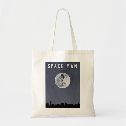 Lover Gift IM Up In Space Sam Ryder Illustration Tote Bag