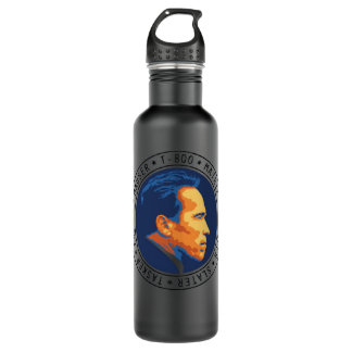 Lover Gifts Arnold Schwarzenegger Terminate Hate F Stainless Steel Water Bottle