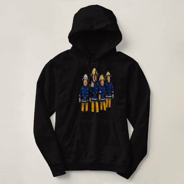 Lover Gifts Fireman Children Cartoons Sam Gifts Be Hoodie (Design Front)