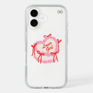 Lover Girl Coquette Cake Pink iPhone 16 Case