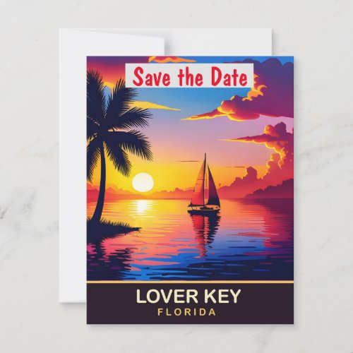 Lover Key Florida Save The Date