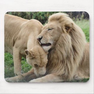 Lover Lions Mouse Pad