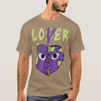 Lover Loser Patched Heart Costume Pastel Goth Hall T-Shirt