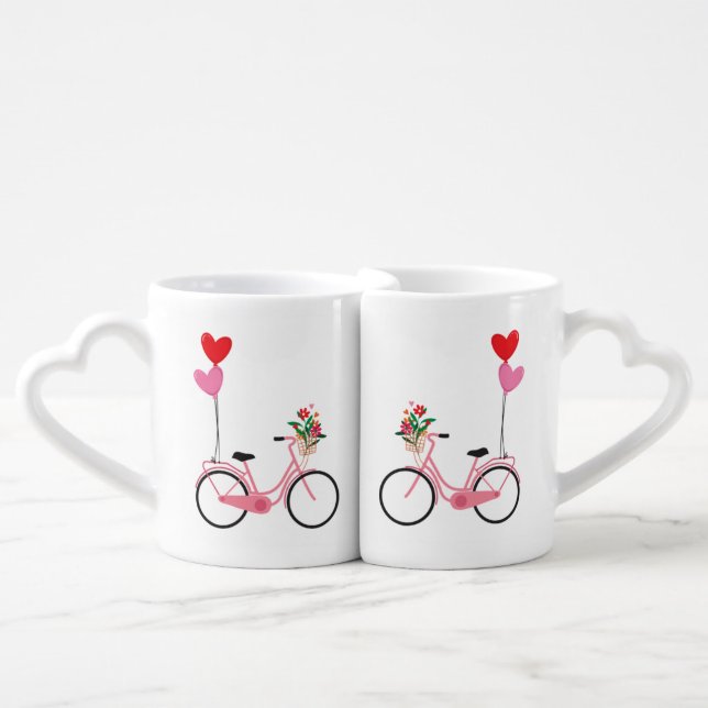 Lover Mug - Bicycle (Front Nesting)
