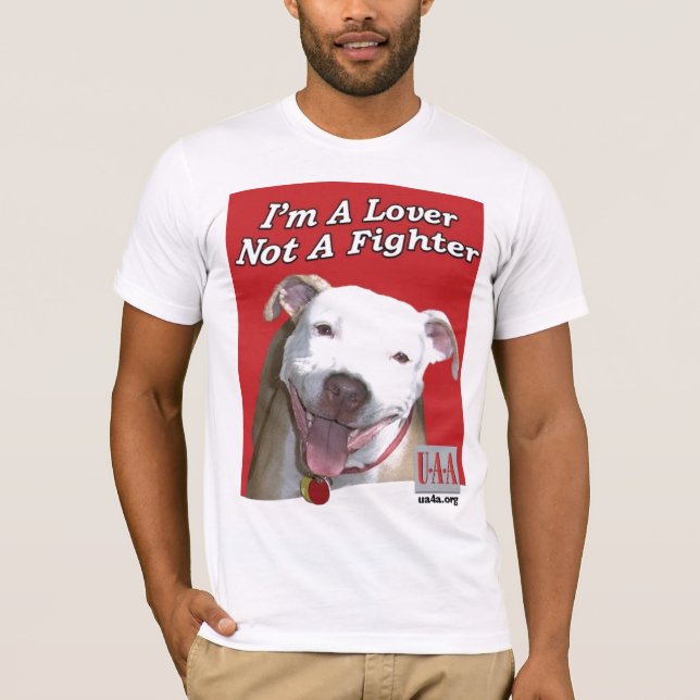 LOVER NOT FIGHTER T-Shirt (Front)