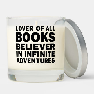 Lover of All Books Bookish Love Scented Candle