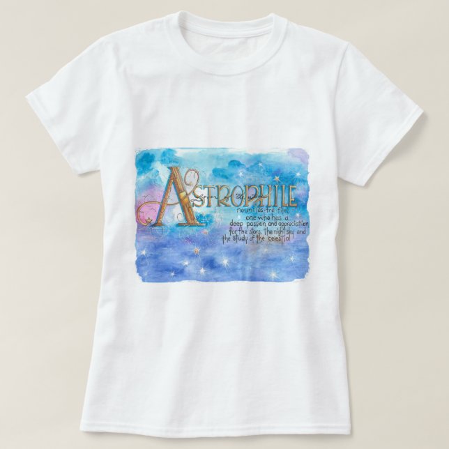 Lover of Stars T-Shirt (Design Front)
