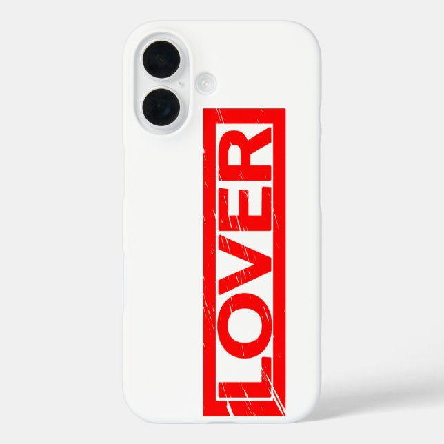 Lover Stamp Case-Mate iPhone Case (Back)