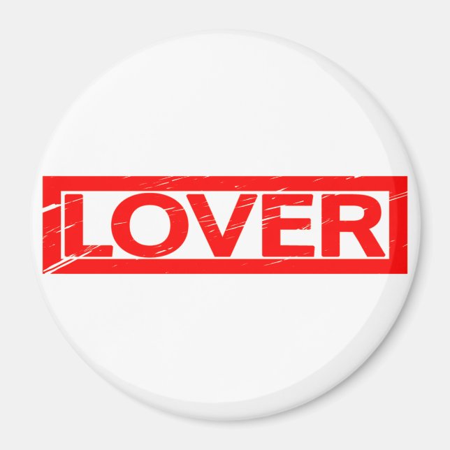 Lover Stamp Magnet (Front)