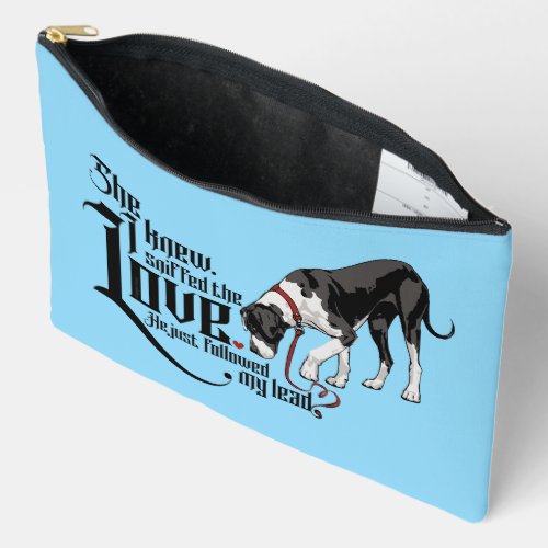 Lover Statement Great Dane Accessory Pouch