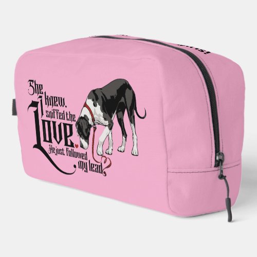 Lover Statement Great Dane Dopp Kit