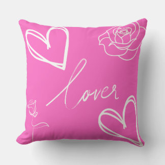 Lover Throw Pillow