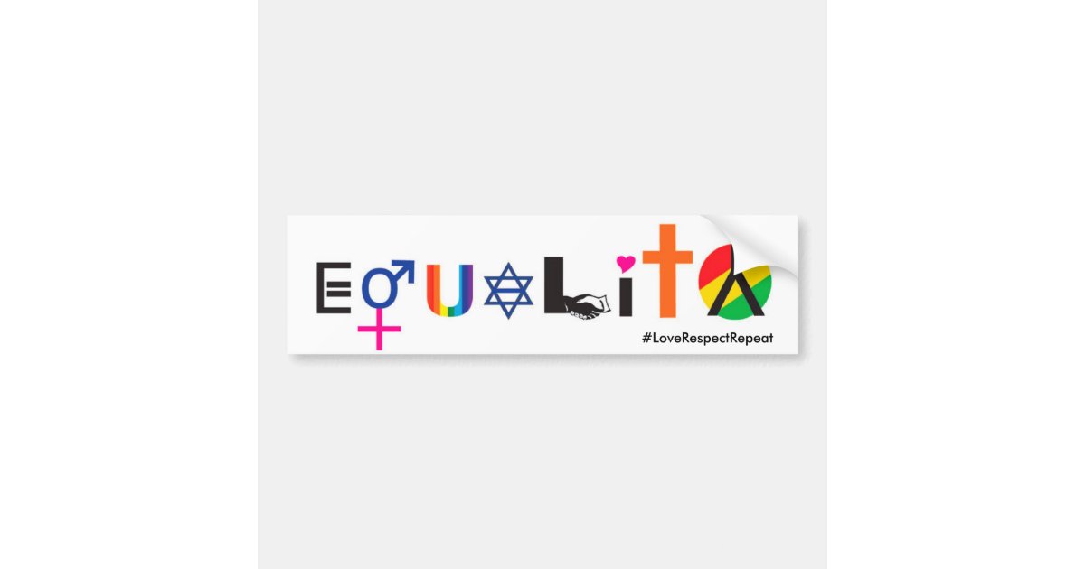 Love Sticker Equality Equality Sticker Sticker